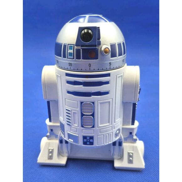 Star Wars R2-D2 Kitchen Timer Rotating Head 5.5" Tall 2014 - Picture 1 of 9